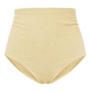 Neiwai Vacation High Waist Bikini Bottom Reed Yellow M